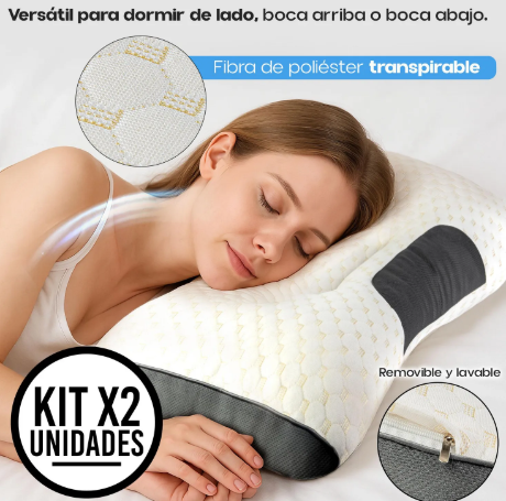 2x1 Almohada Cervical Ortopedica 💎